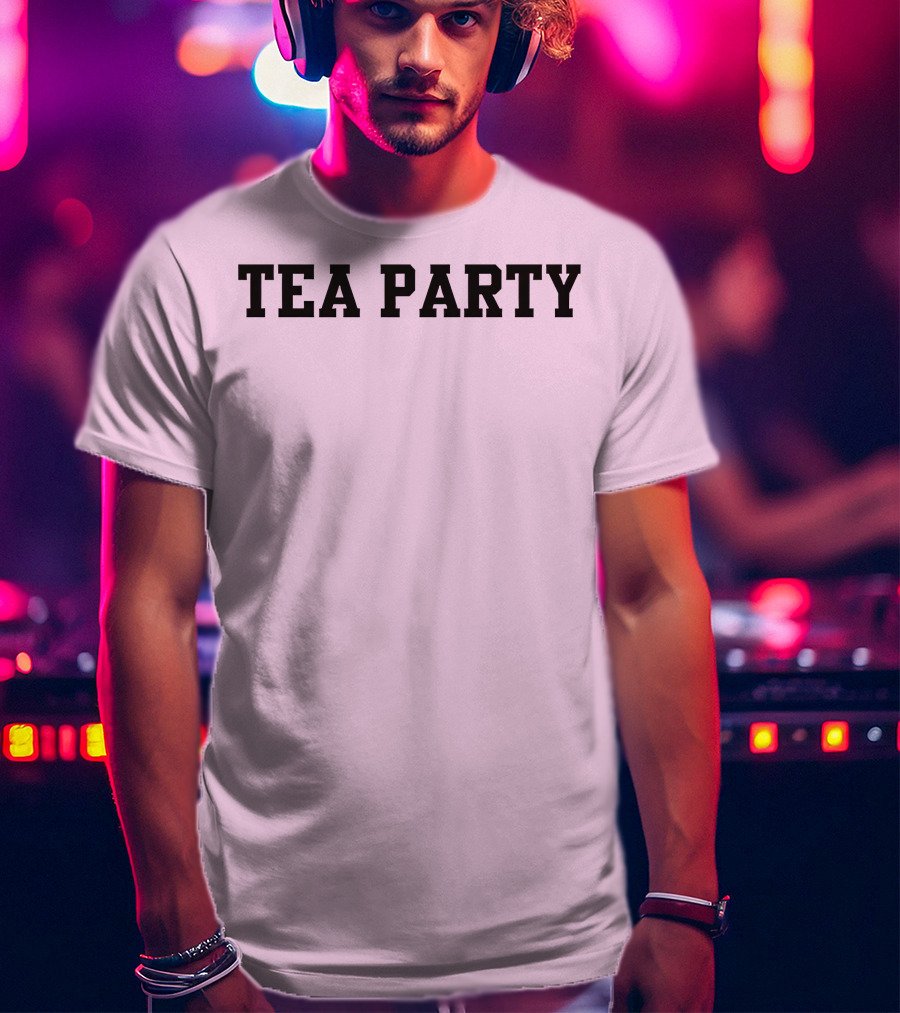 Daz Black Merch Tea Party T-Shirt