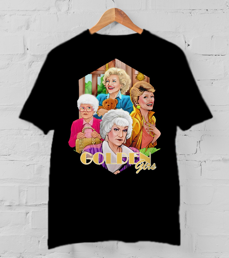 Golden Girls Iconic TV Show Characters T-Shirt