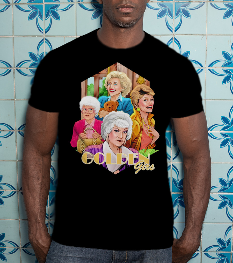 Golden Girls Iconic TV Show Characters T-Shirt
