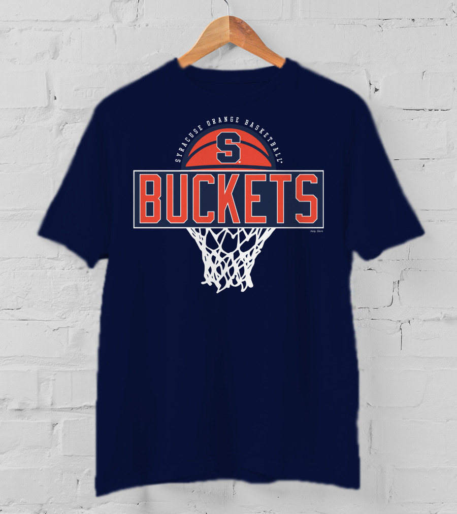 Syracuse Orange Basketball Buckets T-Shirt