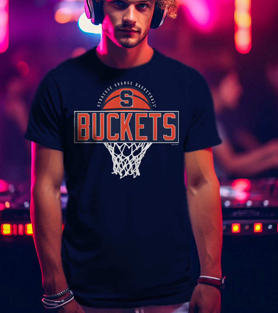 Syracuse Orange Basketball Buckets T-Shirt