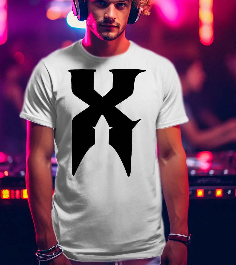 DMX Stylized Iconic Letter T-Shirt