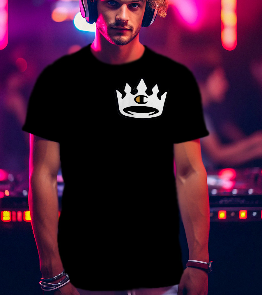 OTK Merchs Crown Logo Champion Collab T-Shirt