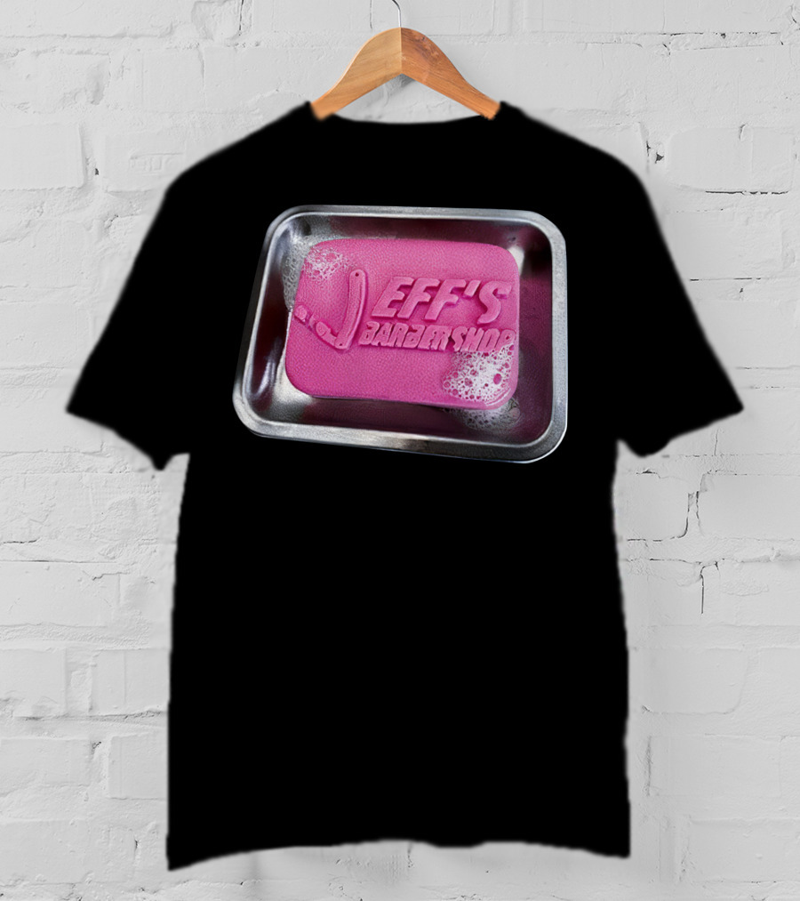 Jeff's Barbershop Soap In Tray T-Shirt