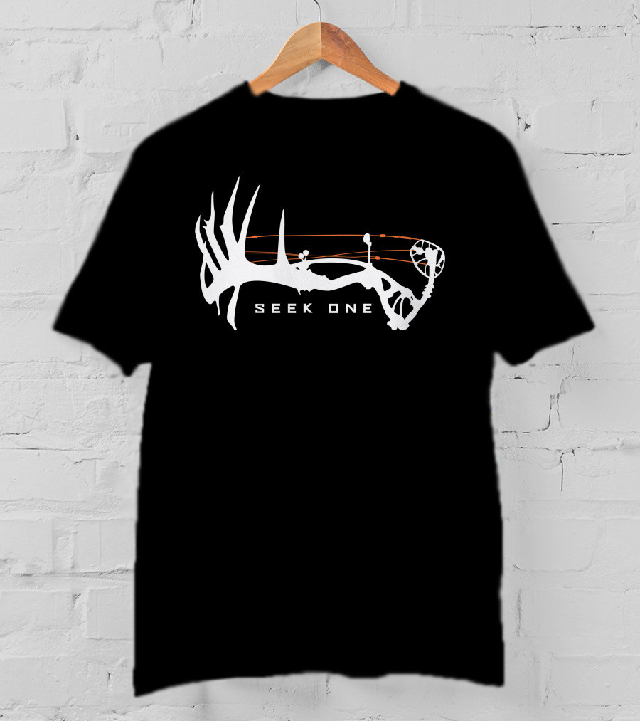 Seek One Antler Bow Hunter T-Shirt