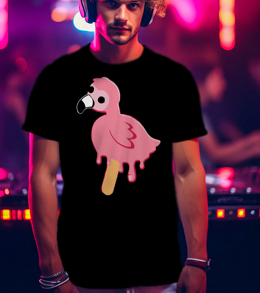 Flimflam Flamingo Popsicle Merch T-Shirt
