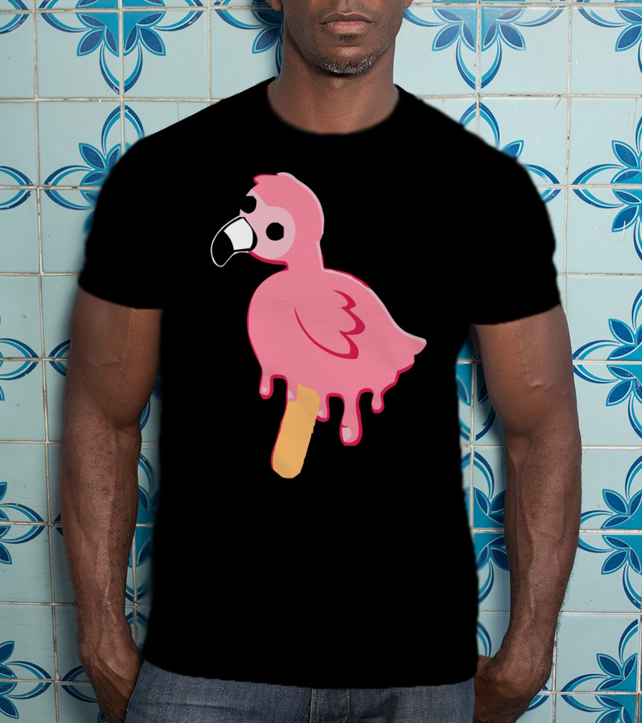 Flimflam Flamingo Popsicle Merch T-Shirt
