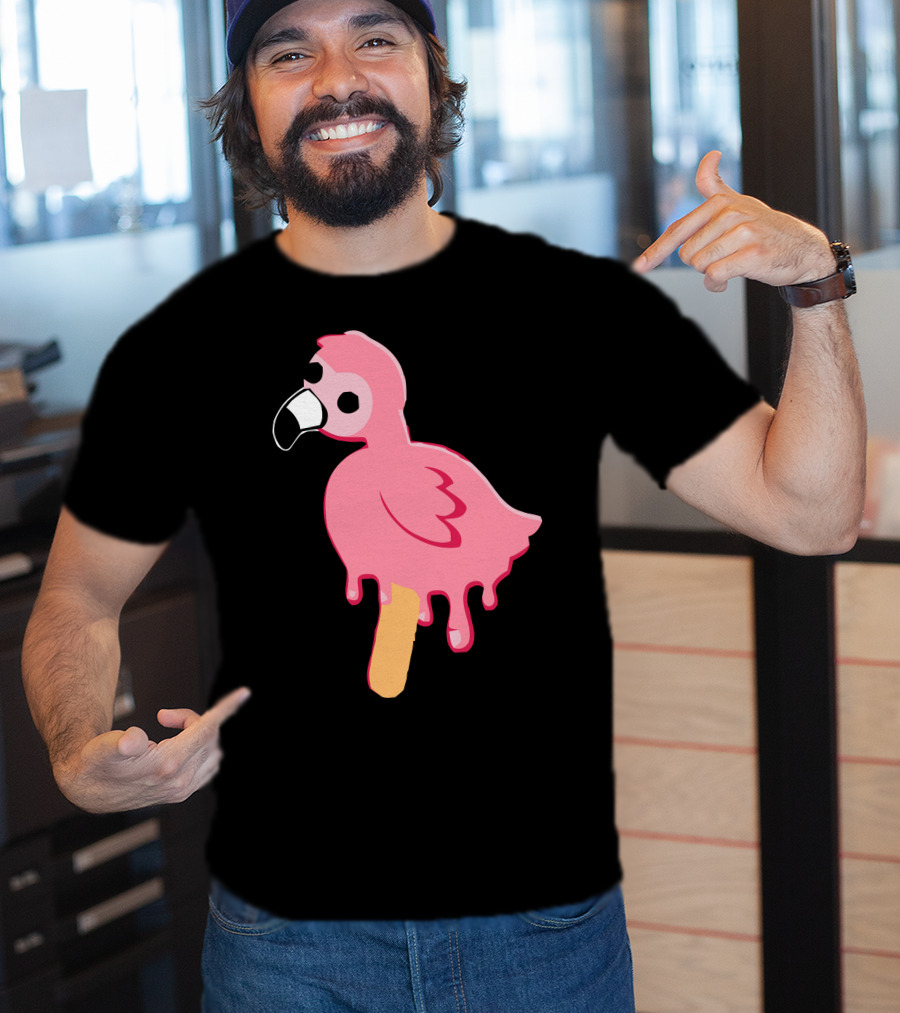 Flimflam Flamingo Popsicle Merch T-Shirt