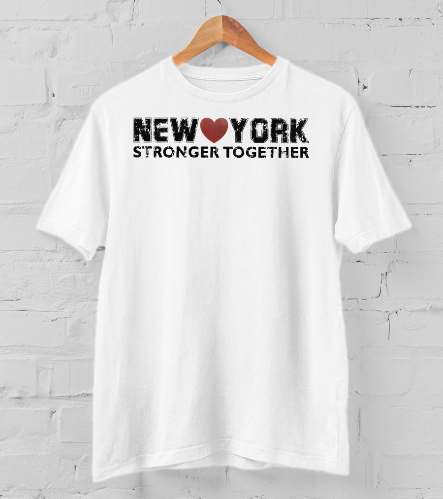 Rebecca Minkoff New York Heart Stronger Together T-Shirt