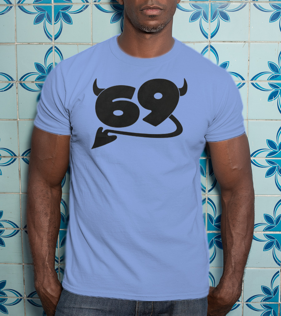 69 Devil Tail Horns King Princess Merch T-Shirt
