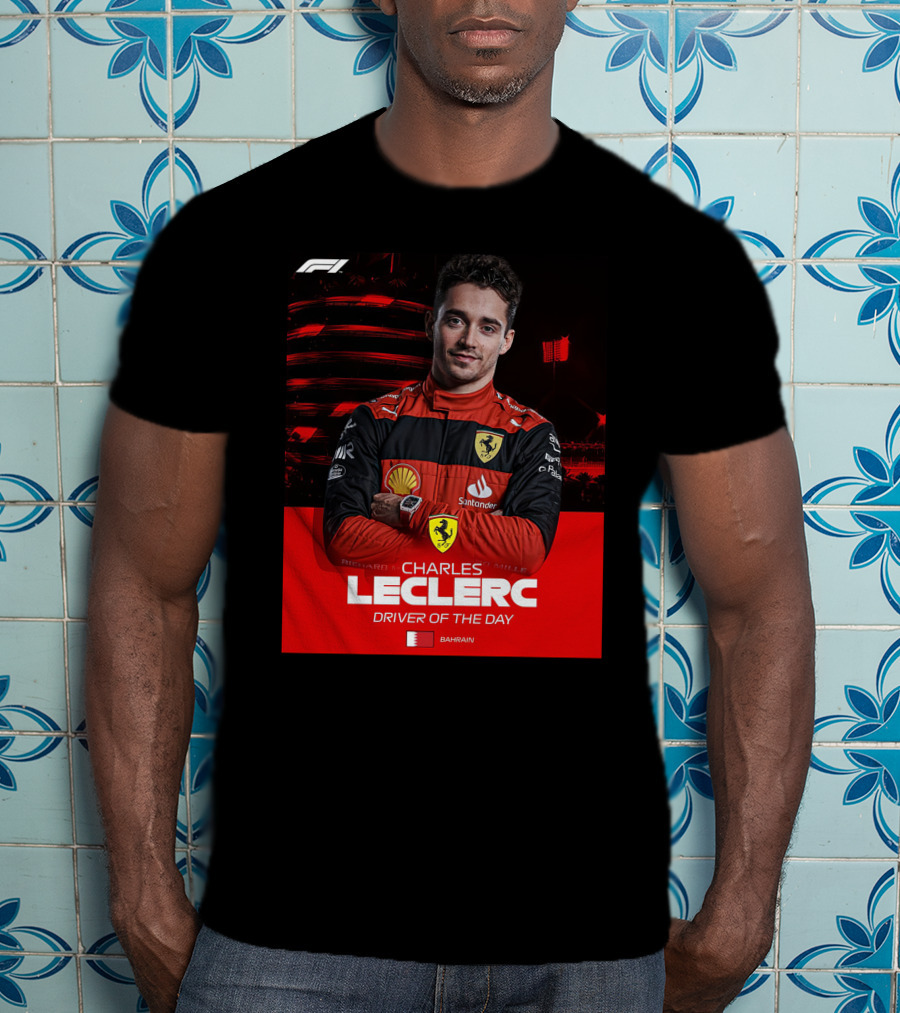 F1 Charles Leclerc Driver Of The Day Bahrain T-Shirt