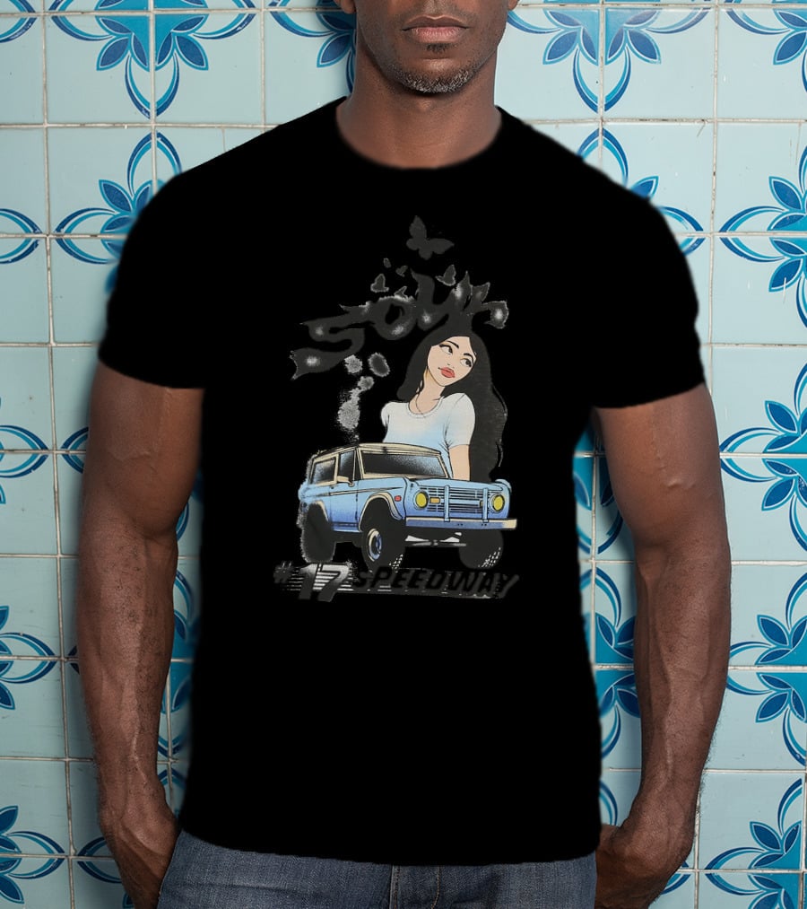 Sour #17 Speedway Olivia Rodrigo Merch T-Shirt