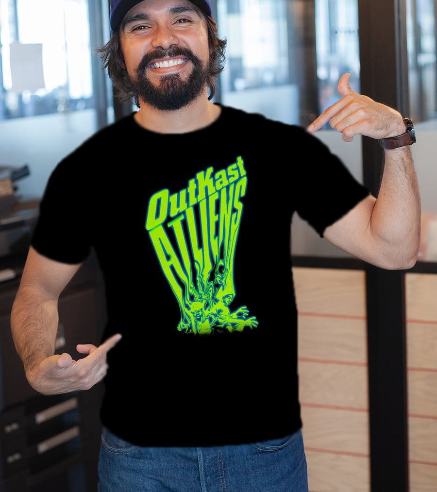 OutKast ATLiens Retro Sci-Fi Neon T-Shirt