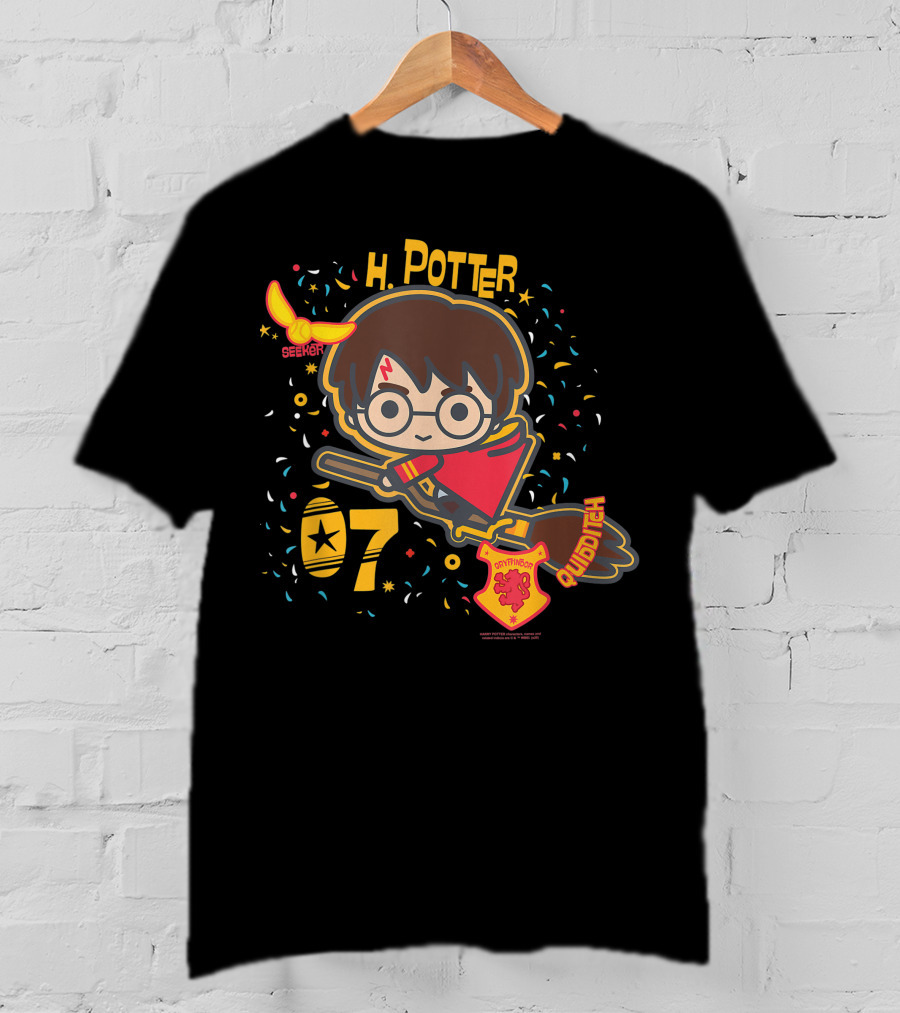 H Potter Gryffindor Seeker Quidditch T-Shirt