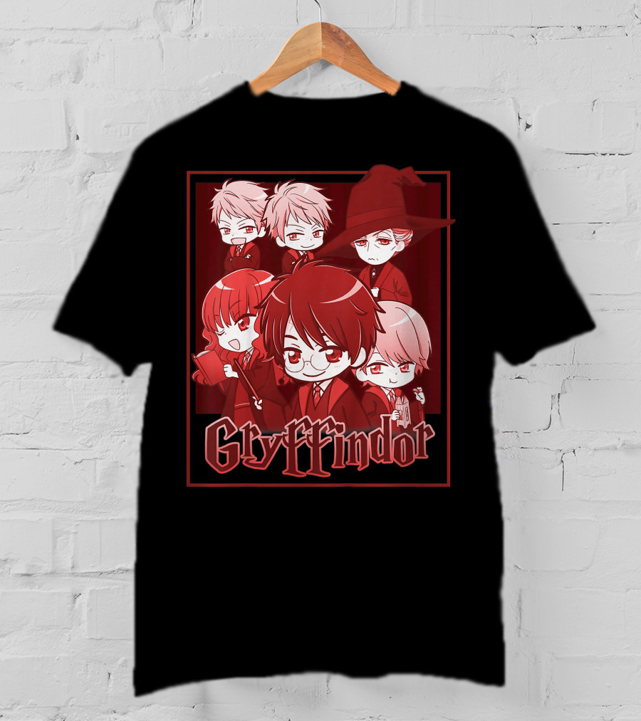 Gryffindor Only Today Anime Characters T-Shirt