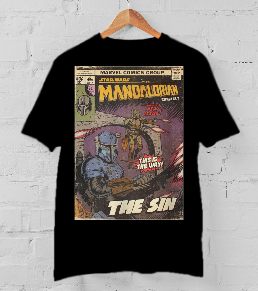 Marvel Comics Group Star Wars The Mandalorian Chapter 3 The Sin T-Shirt