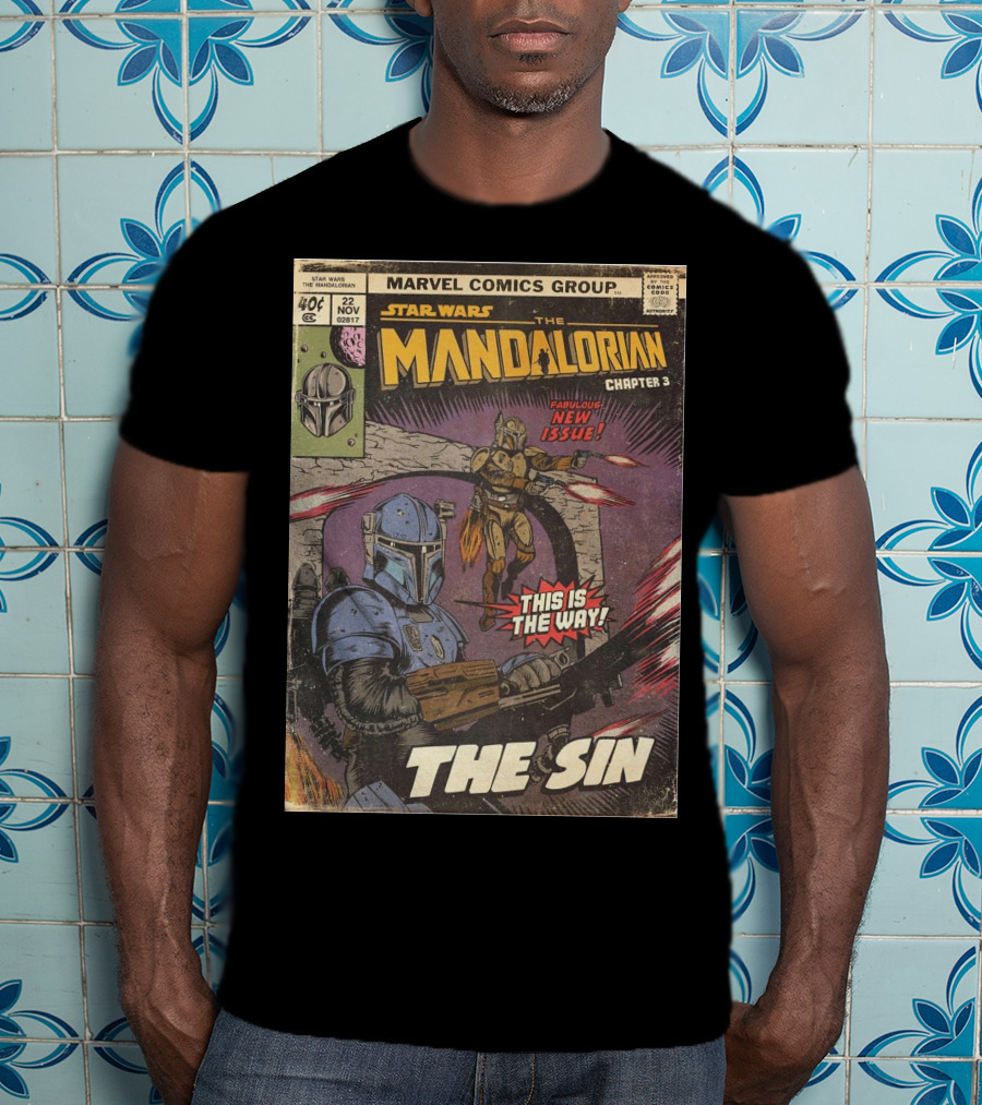 Marvel Comics Group Star Wars The Mandalorian Chapter 3 The Sin T-Shirt