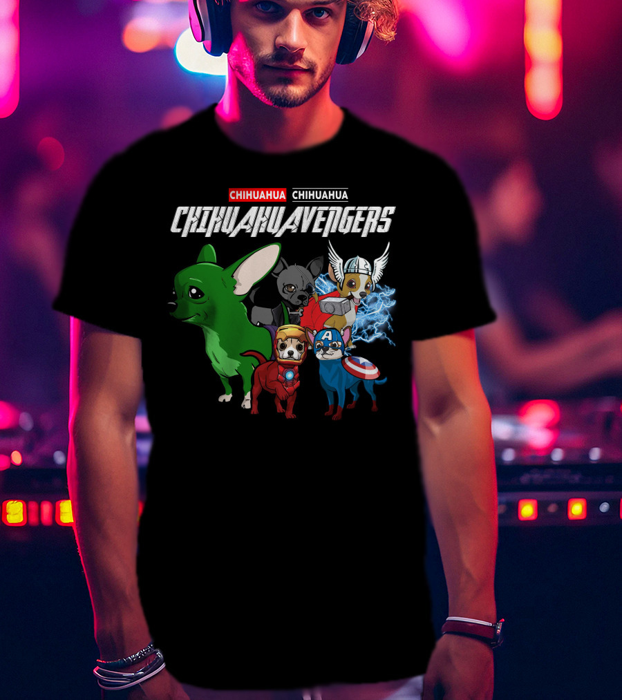 Dch1 Chihuahua Chihuahua Chihuahuavengers T-Shirt