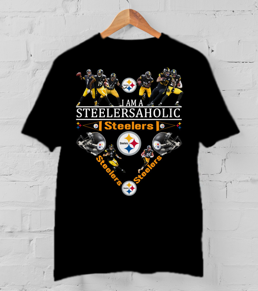 I Am A Steelersaholic Steelers Steelers T-Shirt