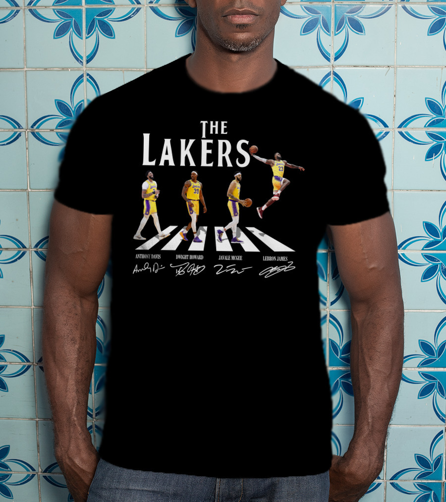 The Lakers Anthony Davis Dwight Howard Javale Mcgee Lebron James T-Shirt