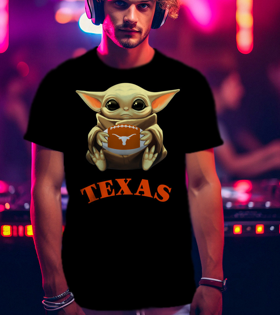 Only Today Texas Baby Alien Football Fan T-Shirt