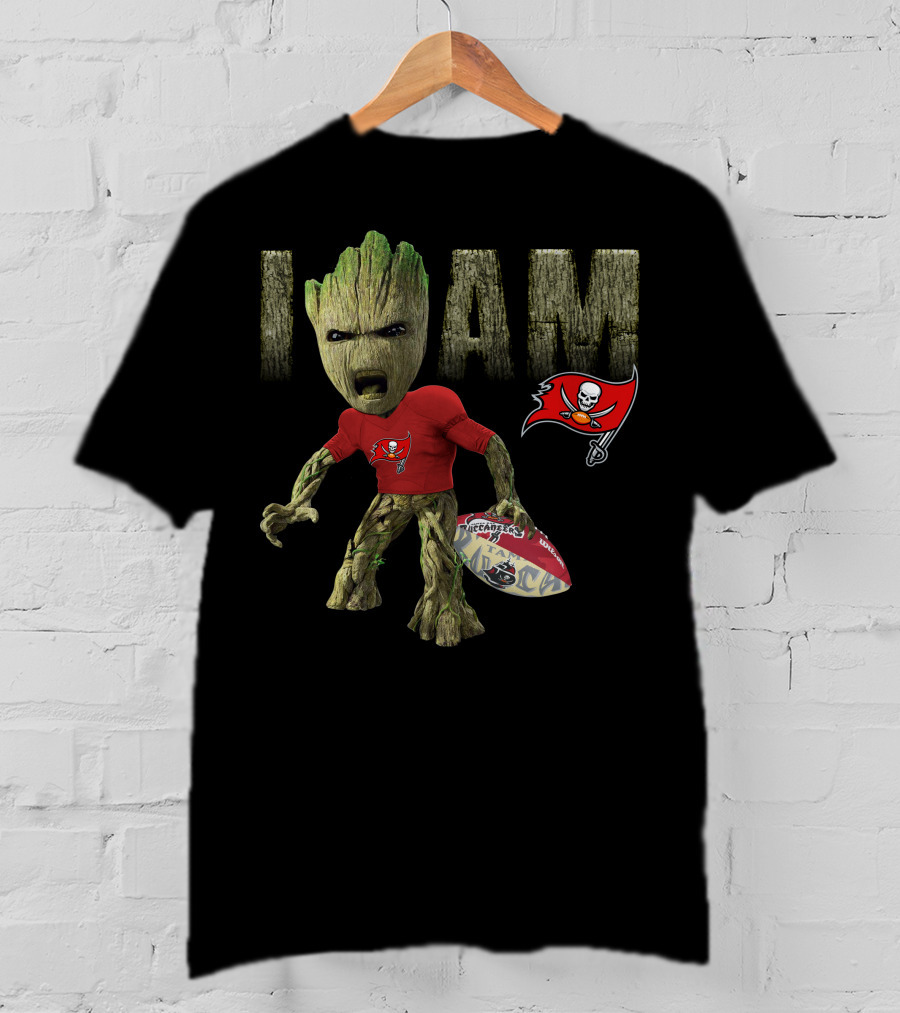 I Am Groot Buccaneers Football Only Today T-Shirt