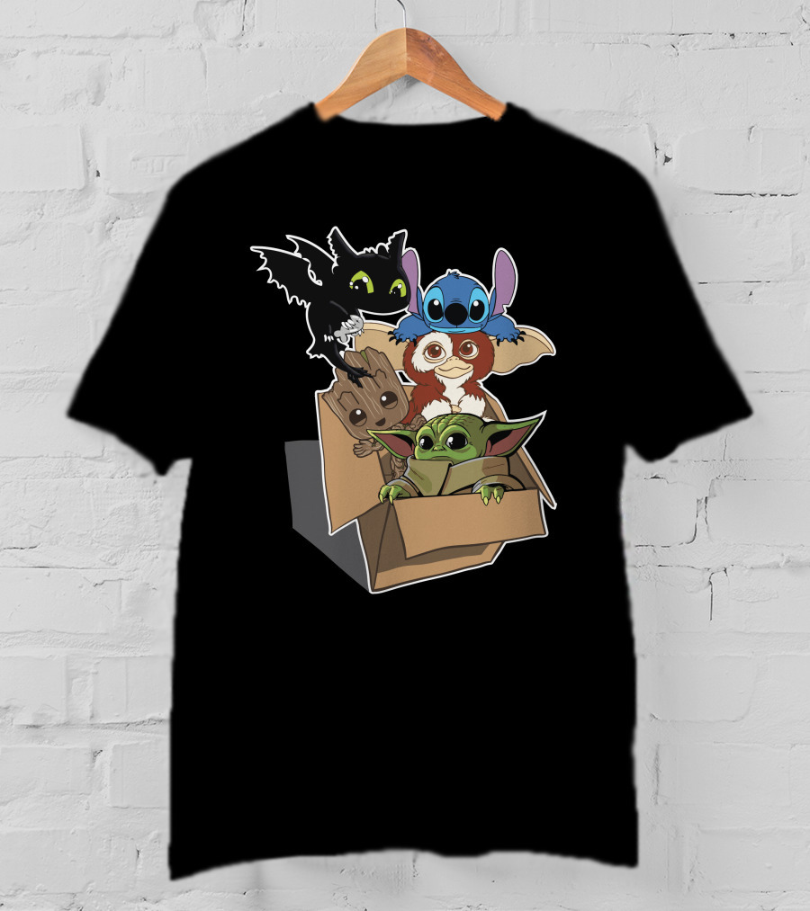 Only Today Cute Creatures In A Box T-Shirt