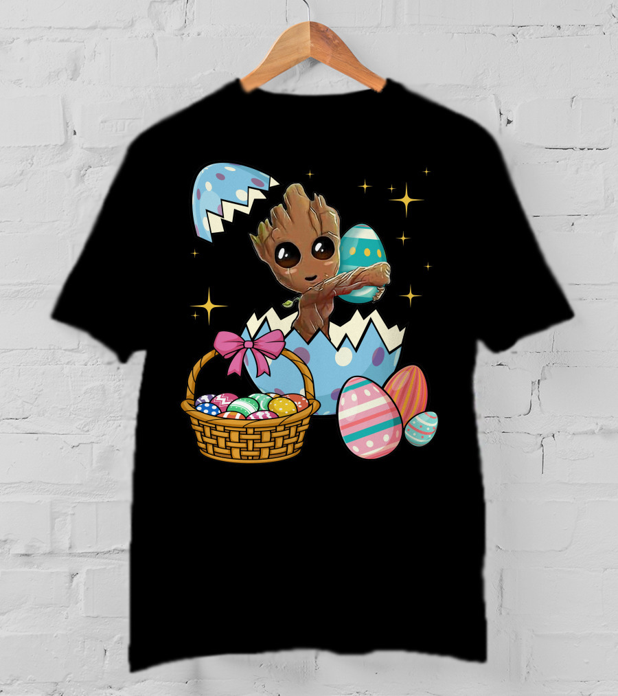 Groot Easter Eggs Only Today T-Shirt