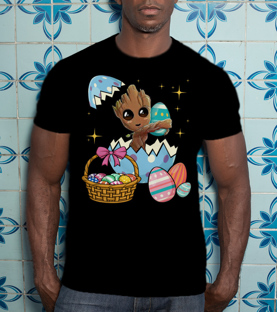 Groot Easter Eggs Only Today T-Shirt
