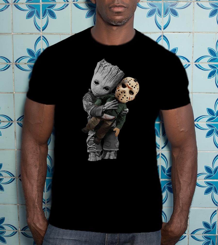 Only Today Groot Hugging Jason T-Shirt