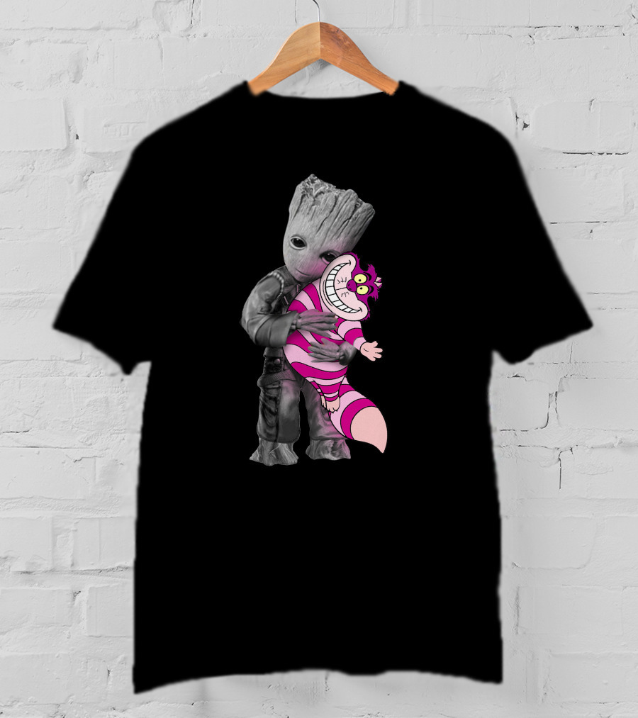 Groot Holding Cheshire Cat T-Shirt