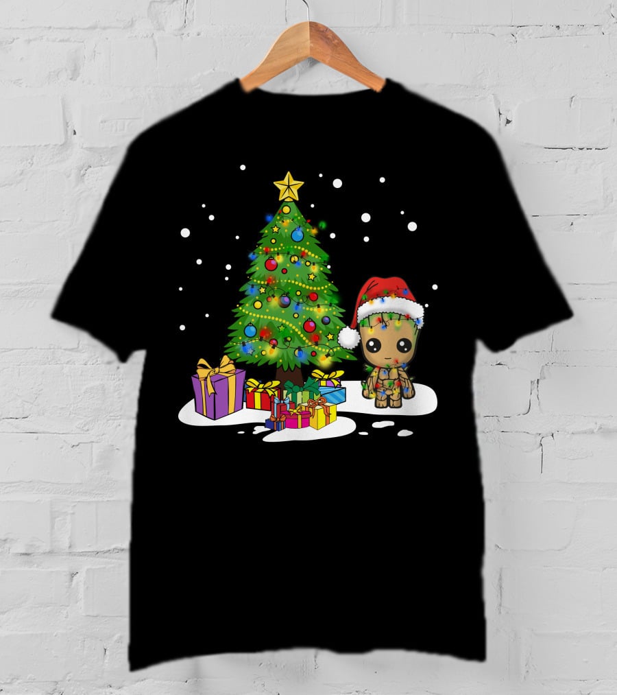 Only Today Christmas Tree Santa Hat Gifts T-Shirt