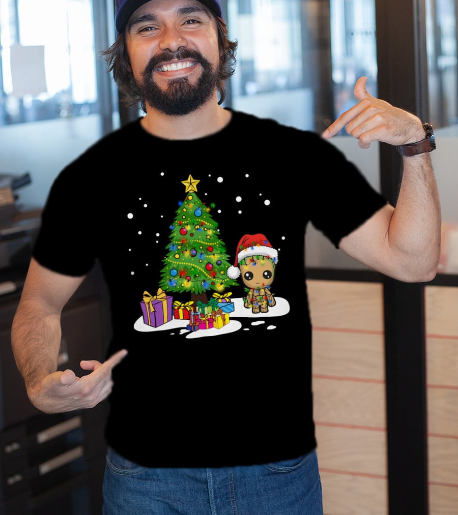 Only Today Christmas Tree Santa Hat Gifts T-Shirt