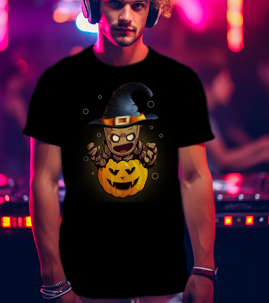 Only Today Wizard Pumpkin T-Shirt