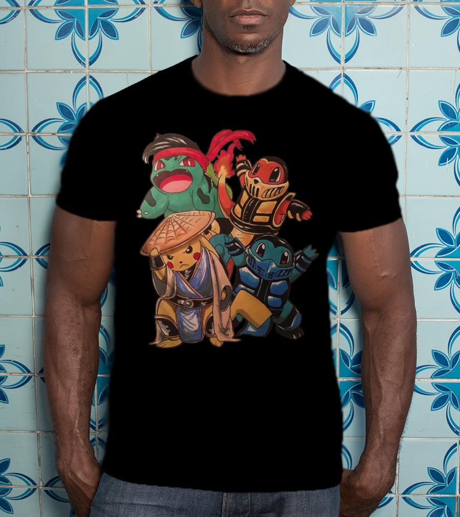 Pokémon Mortal Kombat Crossover T-Shirt