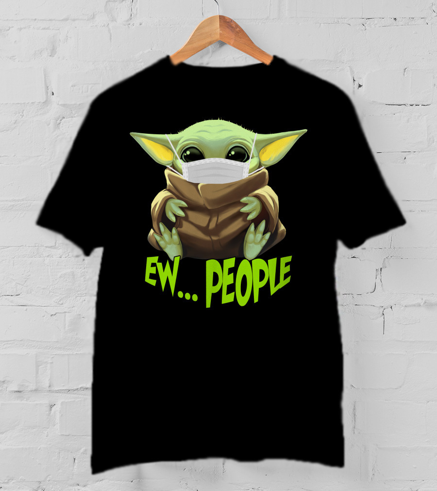 Ew People 36 Baby Alien Mask T-Shirt