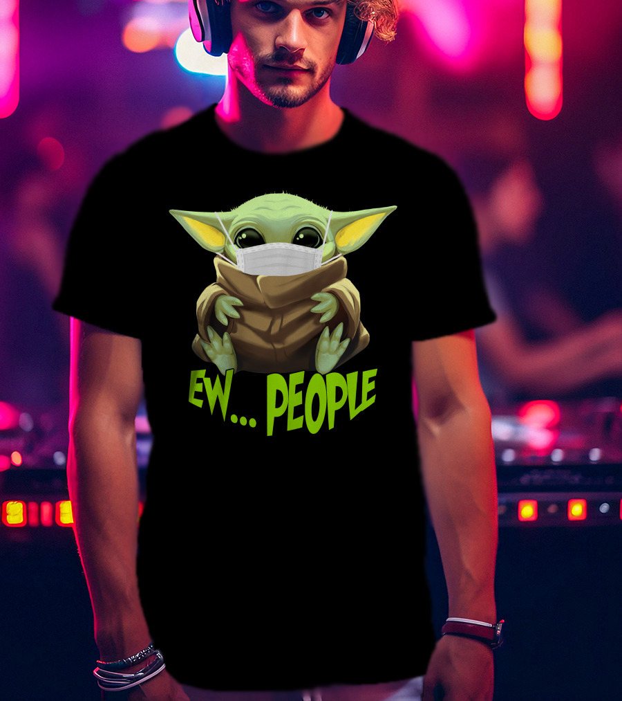 Ew People 36 Baby Alien Mask T-Shirt