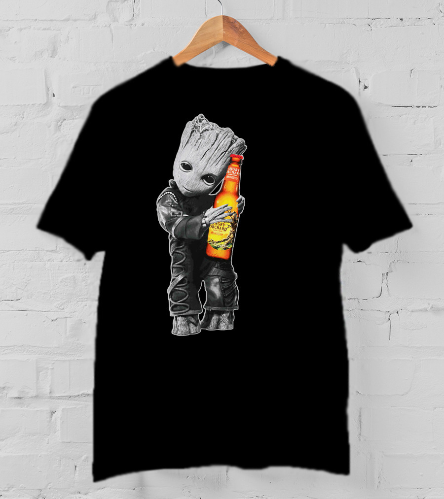 Angry Orchard Groot Marvel Guardians Of The Galaxy T-Shirt