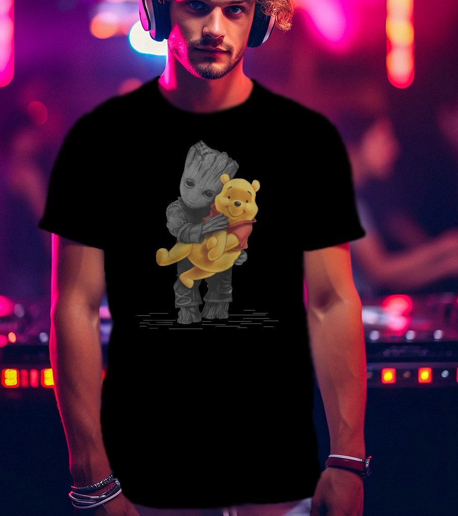 Groot Holding Pooh T-Shirt