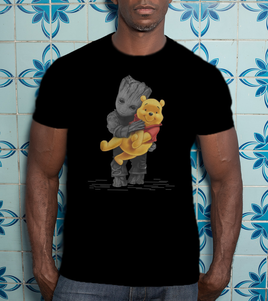 Groot Holding Pooh T-Shirt