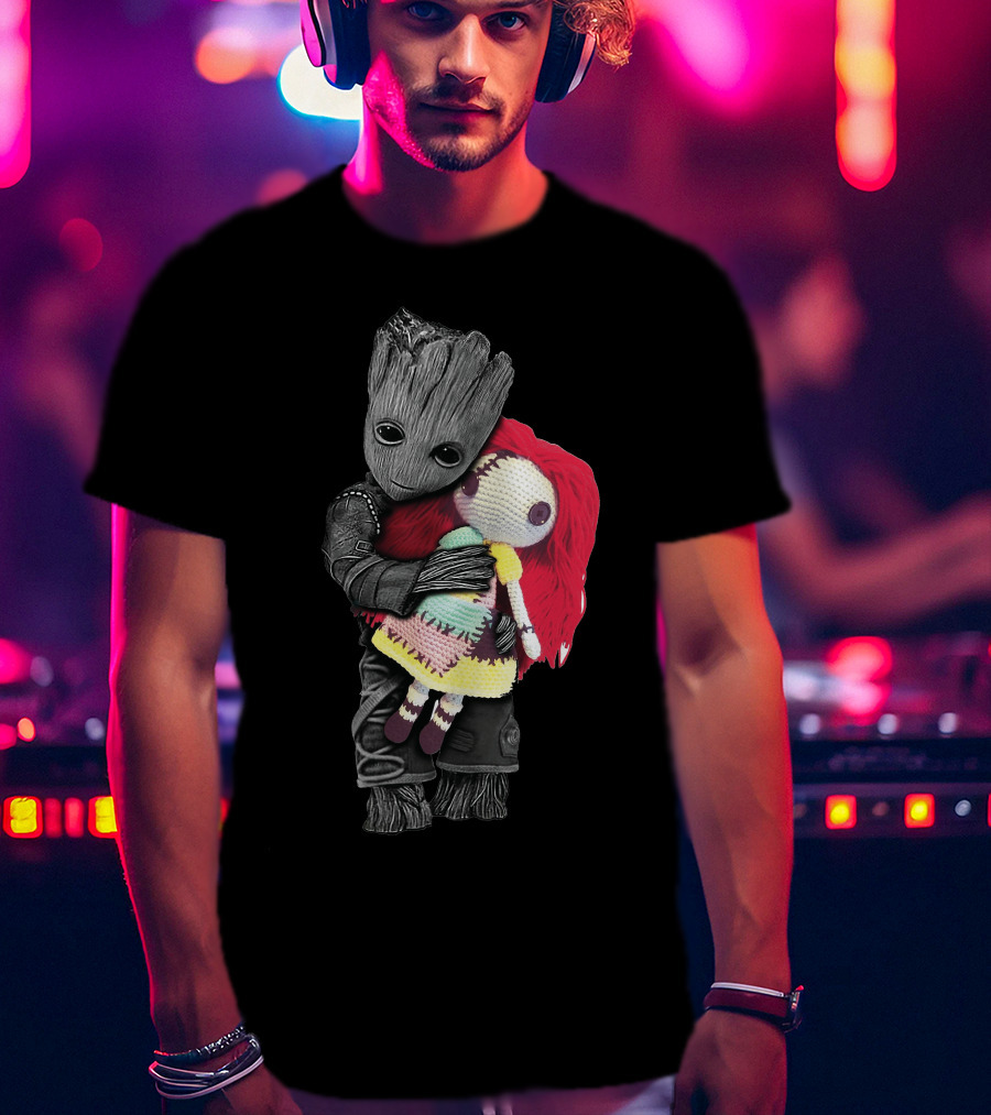 Groot Jack Sally Rug Hug T-Shirt
