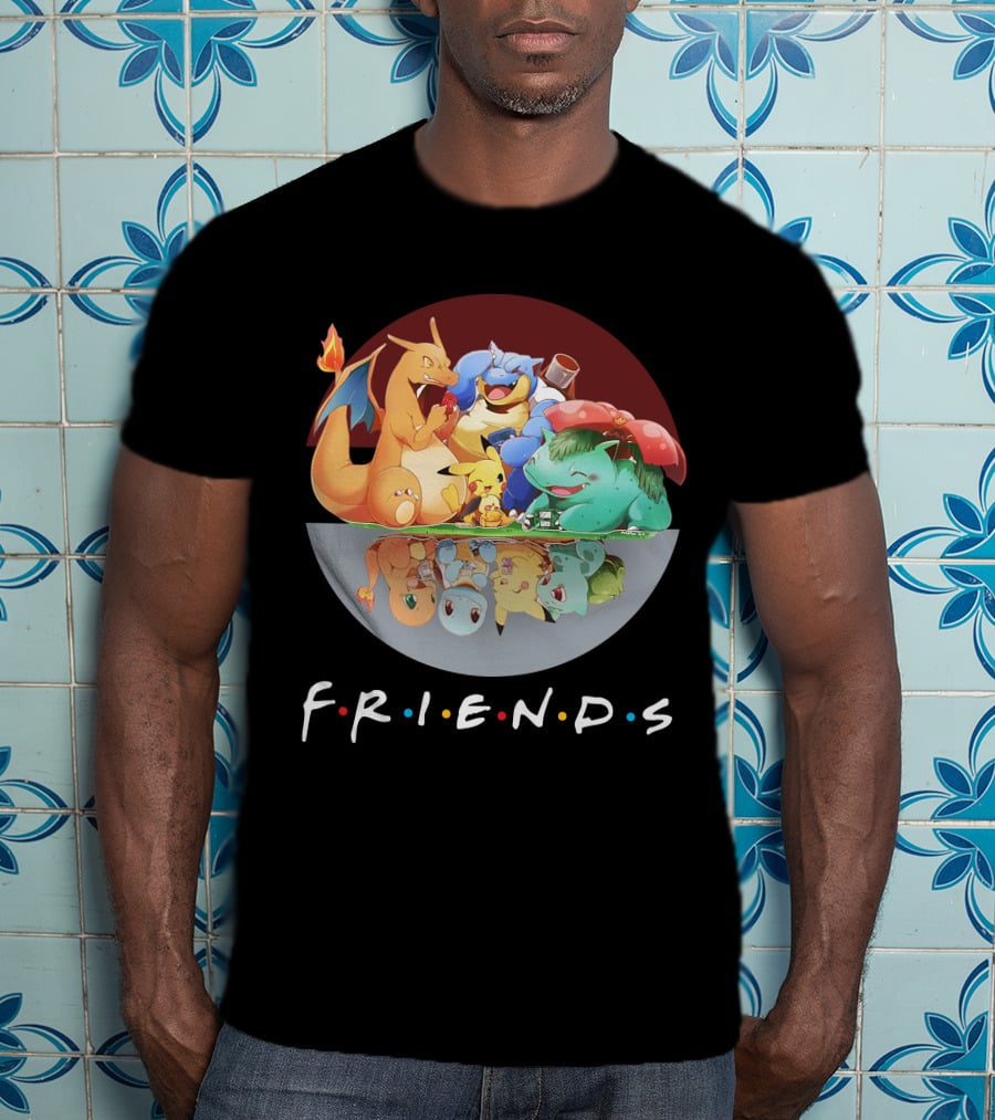 Friends Only Today Pokémon T-Shirt