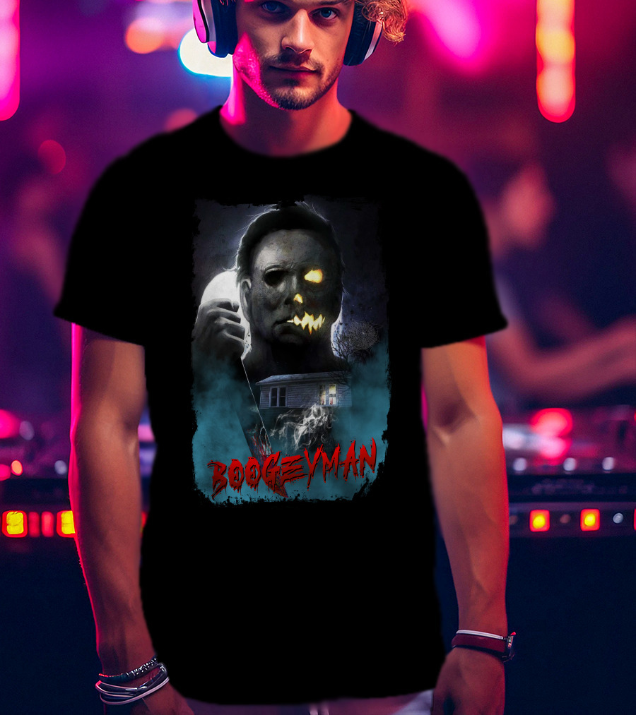 Boogeyman Halloween Horror Only Today T-Shirt