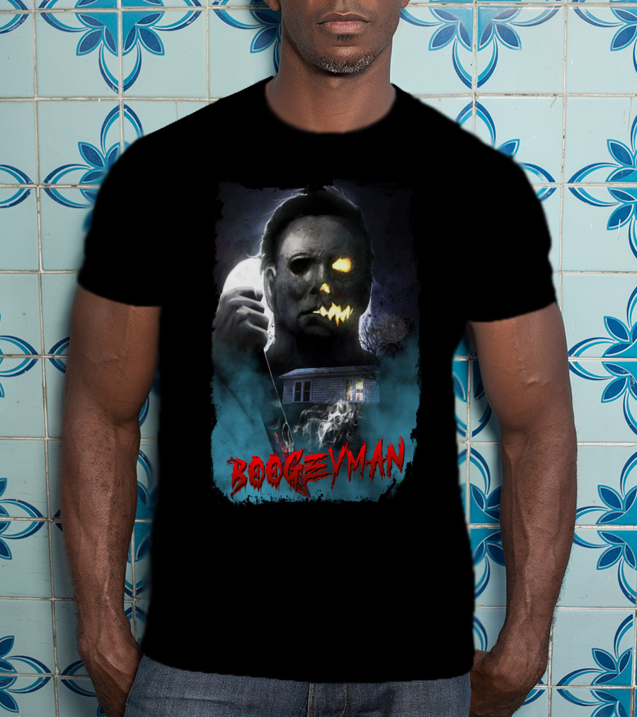 Boogeyman Halloween Horror Only Today T-Shirt
