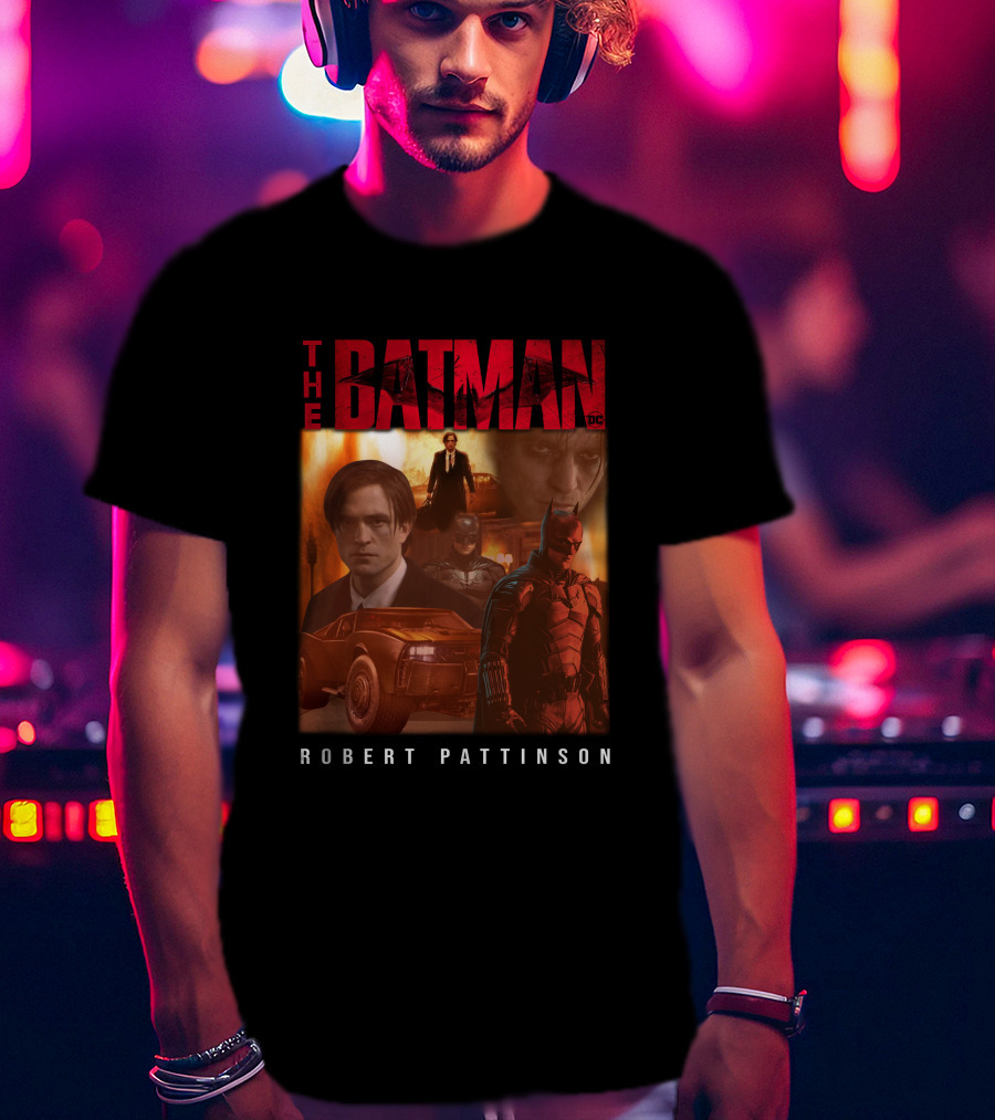 The Batman Robert Pattinson Dc Movie T-Shirt