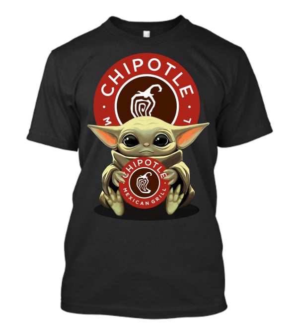 Chipotle Mexican Grill Baby Yoda T-Shirt