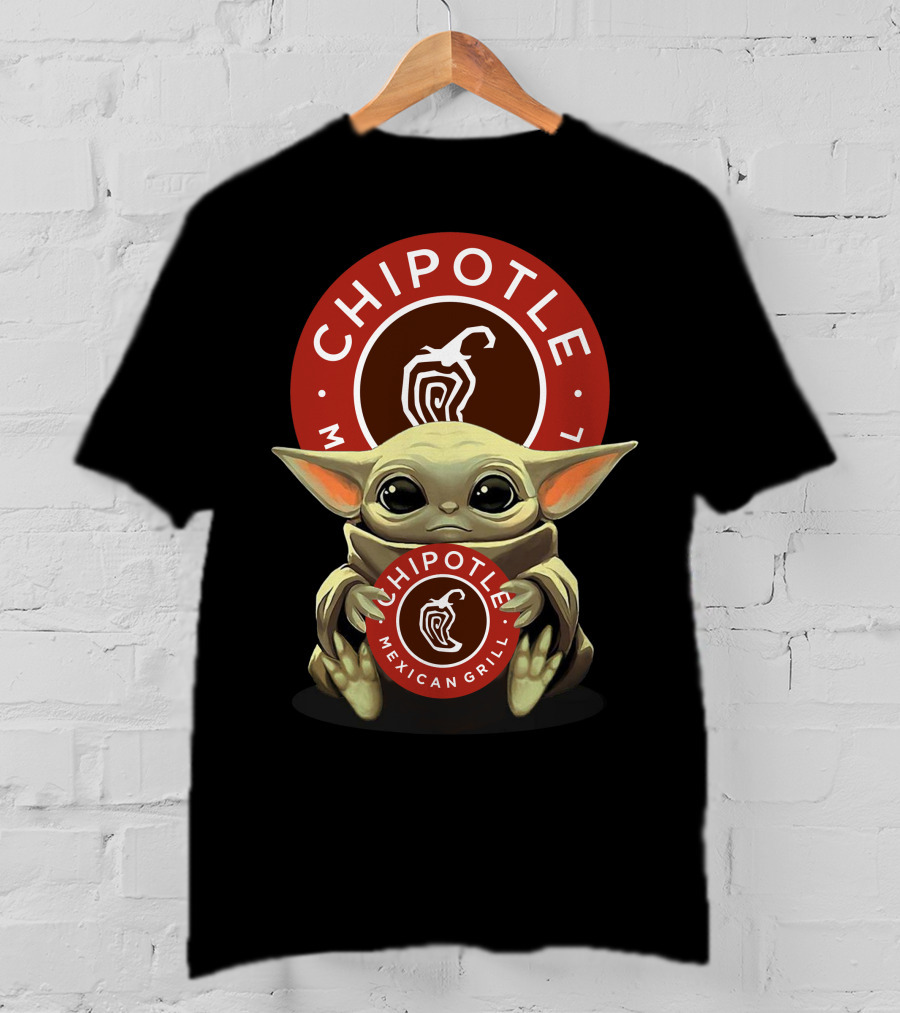 Chipotle Mexican Grill Baby Yoda T-Shirt