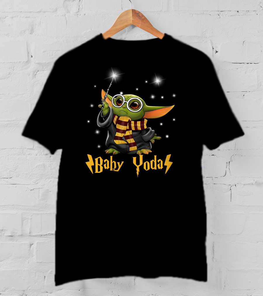 Baby Yoda 23 Magic Wizard Scarf T-Shirt