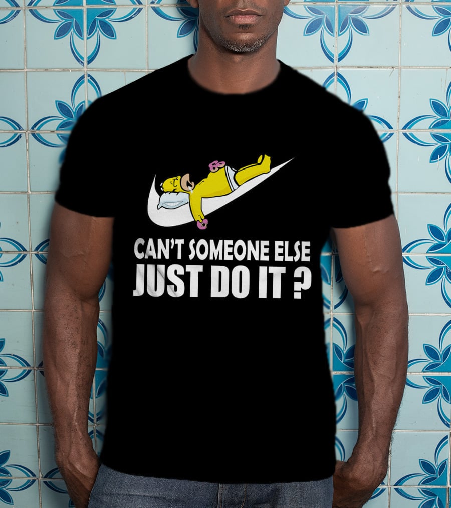The Simpsons Can't Someone Else Just Do It T-Shirt