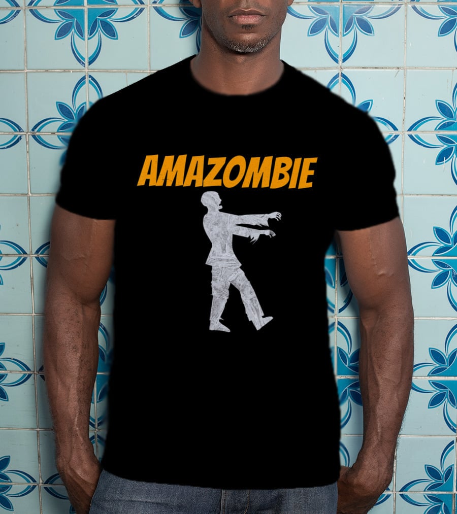 AMAZOMBIE Classic Walking Dead Figure T-Shirt